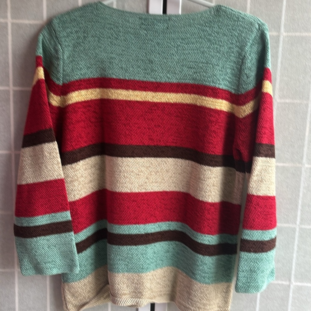 Pendleton Women's Multicolor Striped Sweater - Picture 5 of 7